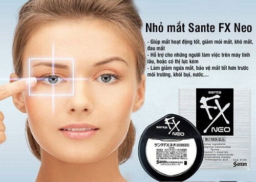 THUỐC NHỎ MẮT SANTEN FX NEO - 12ml Nhật My Shop