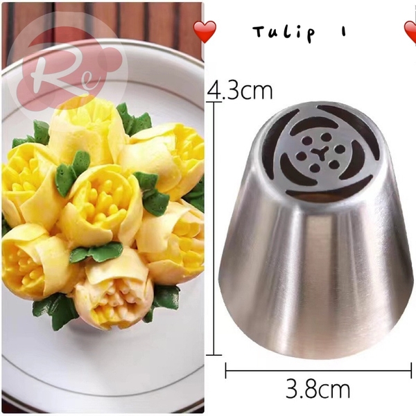 Đui bắt kem - Hoa Tulip - Số 1