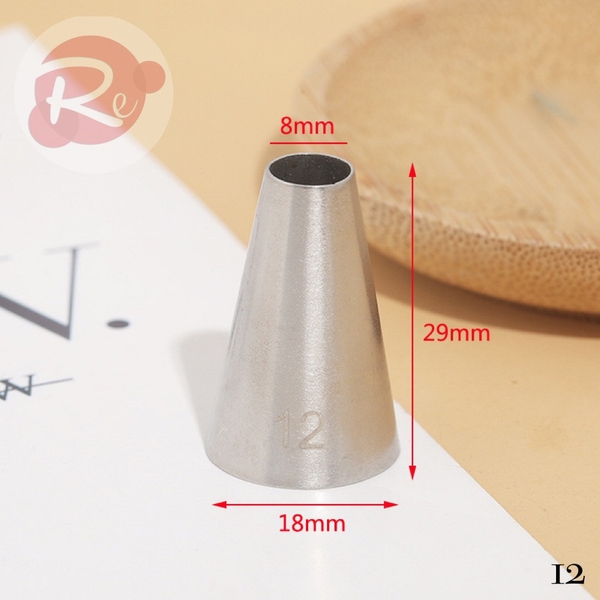 Đui bắt kem - Tròn - Số 12