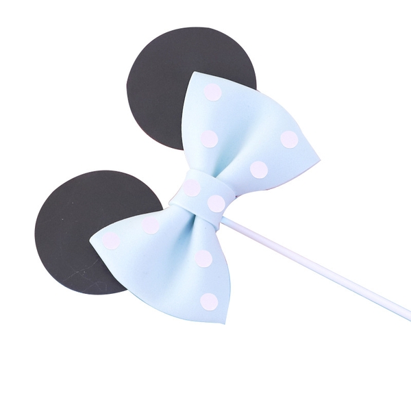 Nơ Mickey - Xanh