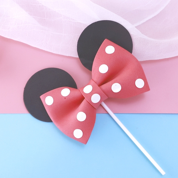 Nơ Mickey - Đỏ
