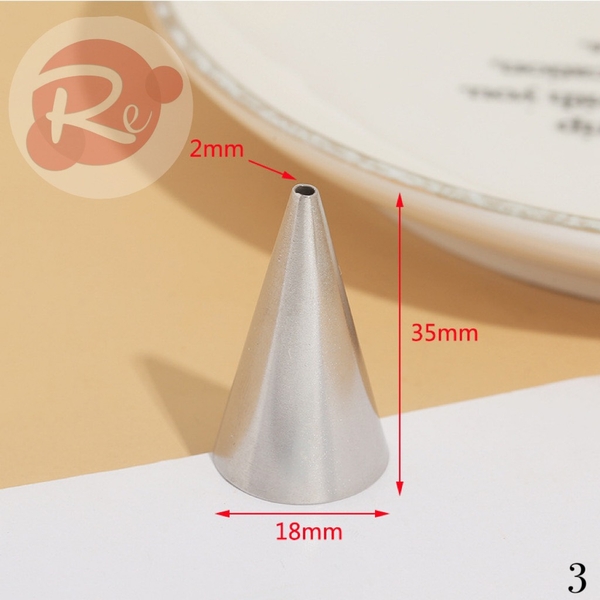 Đui bắt kem - Tròn - Số 3