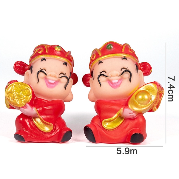 Thần tài - Cầm đĩnh vàng