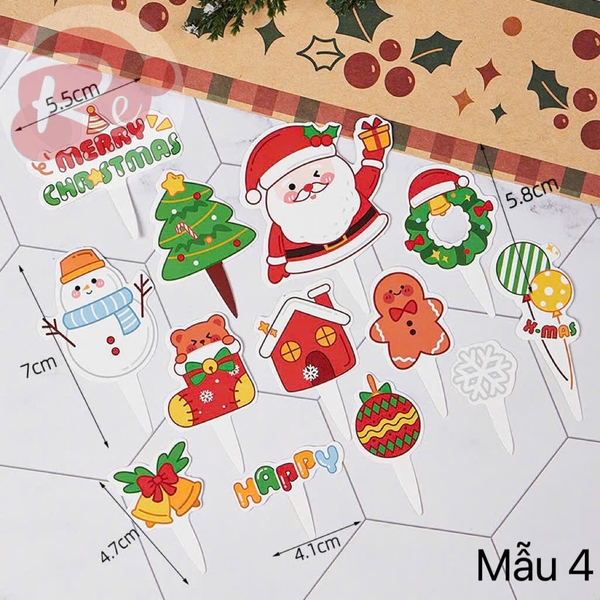 Gói 10 SCG Noel 2024 - Mẫu 4