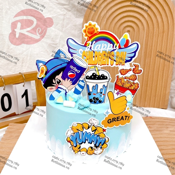SCG Em bé Pepsi