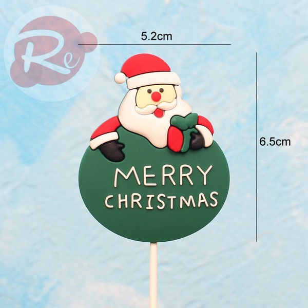 Que cắm Silicon Noel 2023 - Mẫu 27