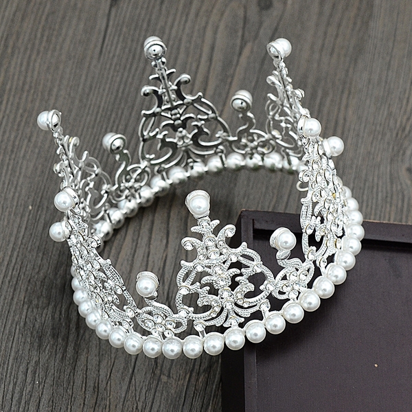 Vương Miện Công Chúa (Nhựa 10cm) - Bạc