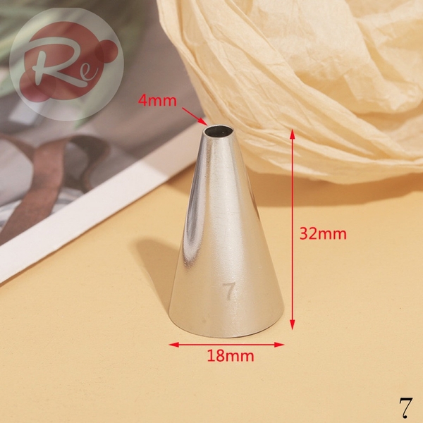 Đui bắt kem - Tròn - Số 7