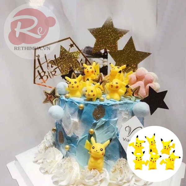 Bộ Pikachu 6 món
