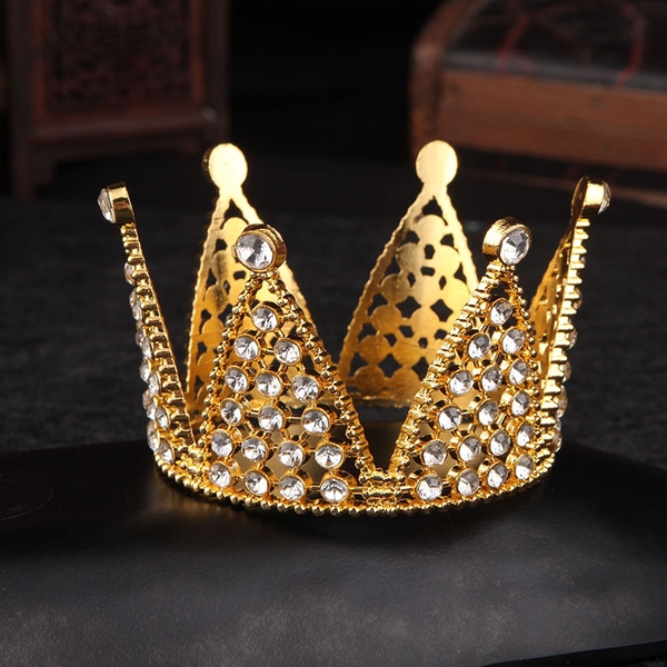 Vương Miện Hoàng Hậu - Vàng ( Nhựa )
