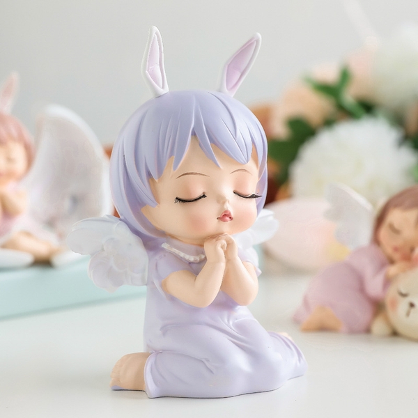 Em bé thỏ có cánh - Tím