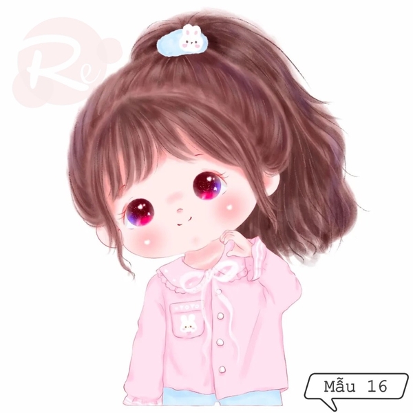 Set 10 thẻ em bé Mochi - Mẫu 16