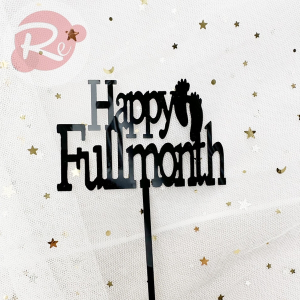 Thẻ meka - Happy Fullmonth - Đen (10 chiếc)