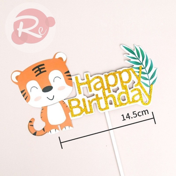 Topper HPBD 12 Con giáp - Hổ