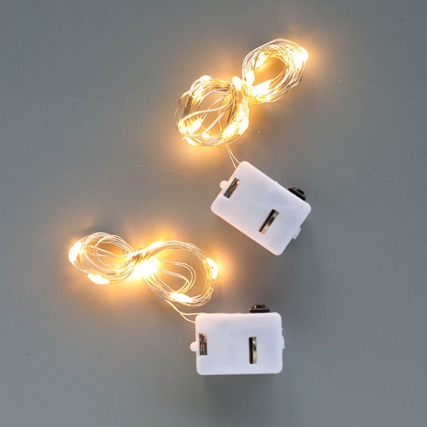 5 đèn led vuông - Sáng vàng