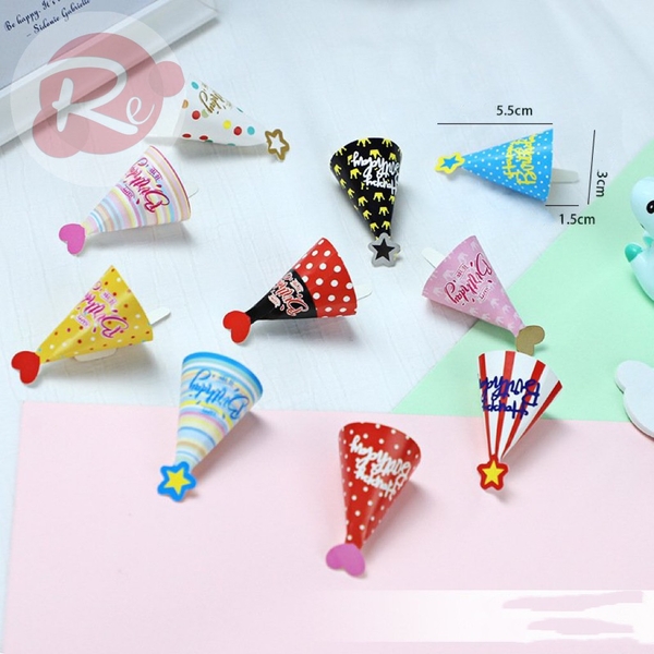 Mũ sinh nhật mini (50 chiếc)