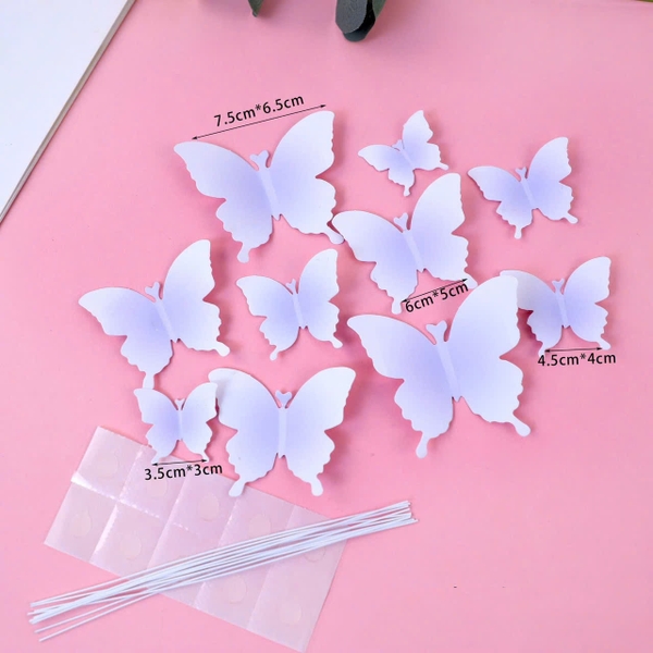 Bướm giấy loang - Tím