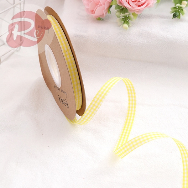 Ruybang 1cm-50m - Kẻ caro - Vàng