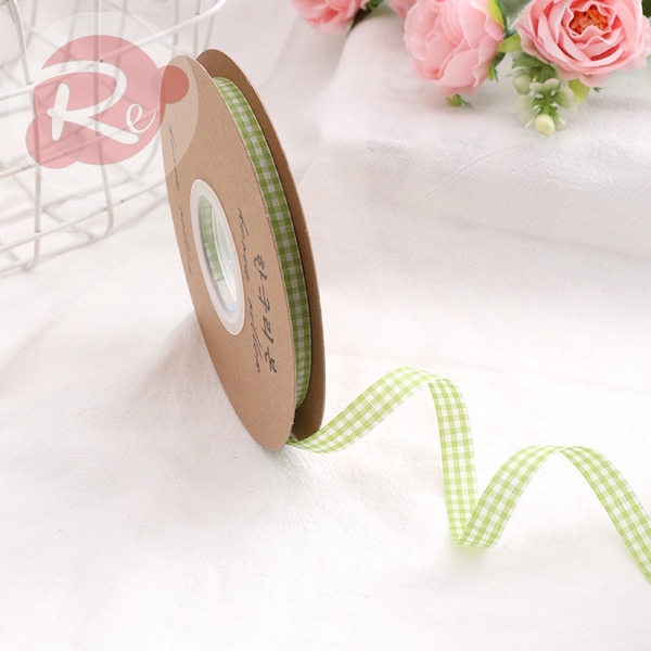 Ruybang 1cm-50m - Kẻ caro - Xanh mint