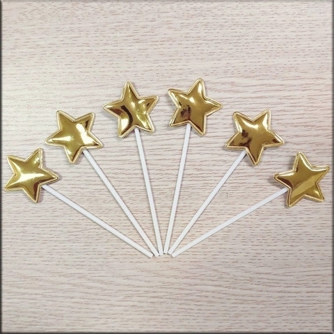 Da Phồng - Sao - Vàng (Set 60 cây)