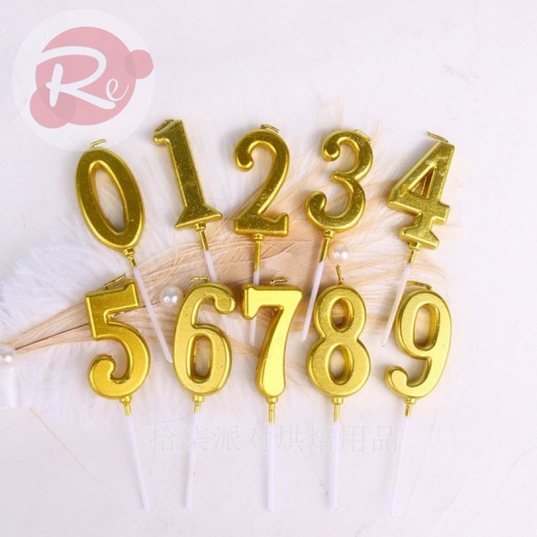 Nến số nhũ (Loại 2) - Không hộp