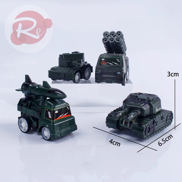 Bộ 4 xe quân đội