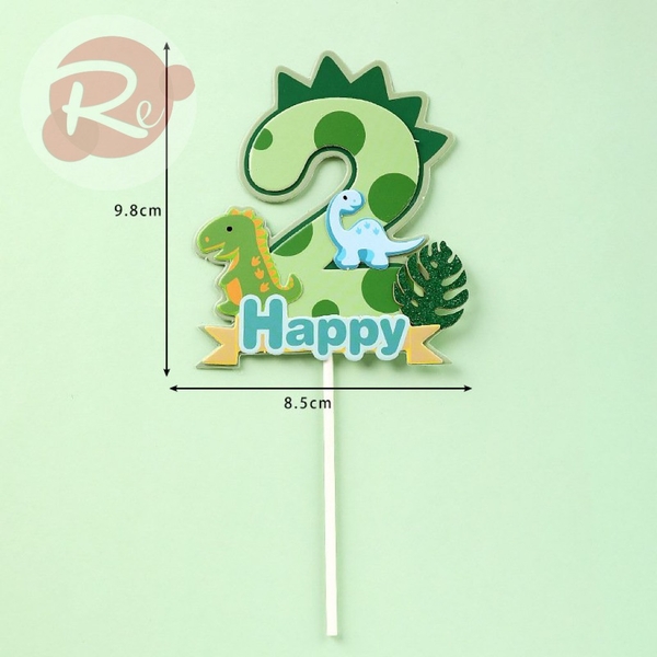 Que cắm số Happy - Số 2