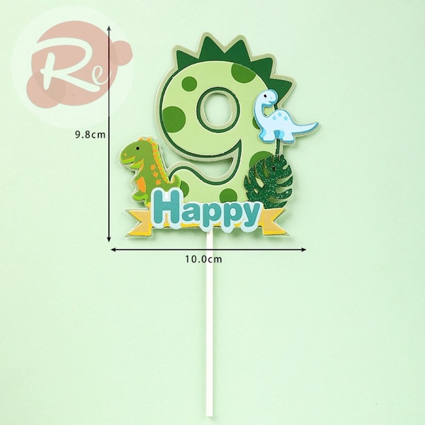 Que cắm số Happy - Số 9