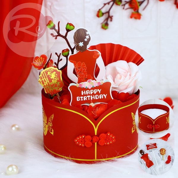 Combo SCG Mẹ và Cuộn thành bánh (6cm)
