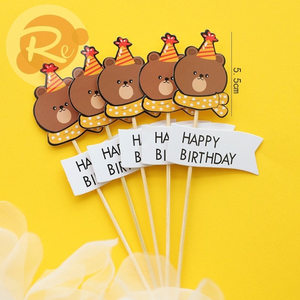 SCG 5 Gấu Happy Birthday