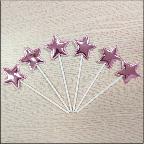 Da phồng - Sao - Hồng (set 60 cây)