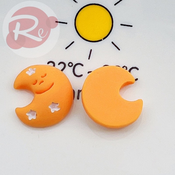 Hạt charm - Trăng cam