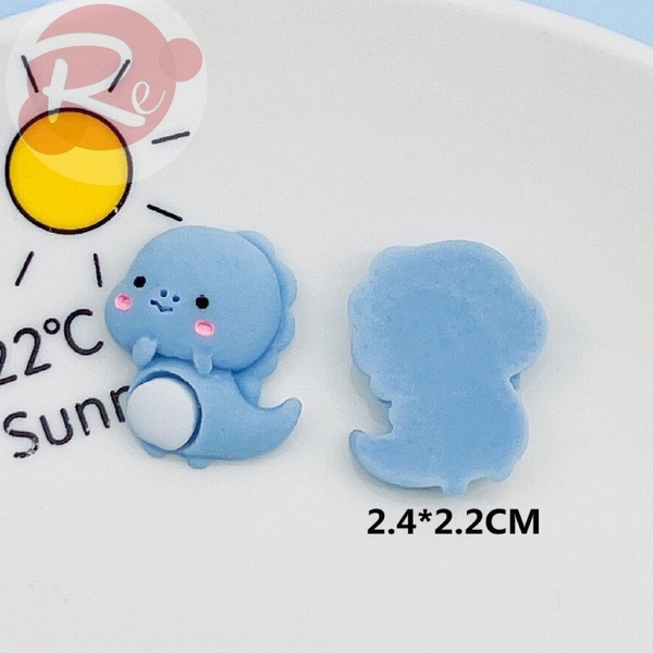 Hạt charm - Khủng long xanh dương