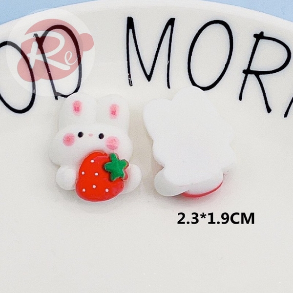 Hạt charm - Thỏ Cony và Dâu tây 3