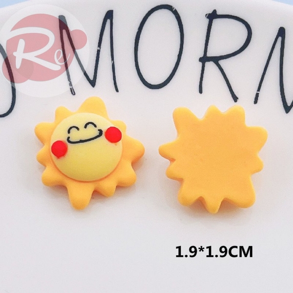 Hạt charm - Mặt trời má đỏ