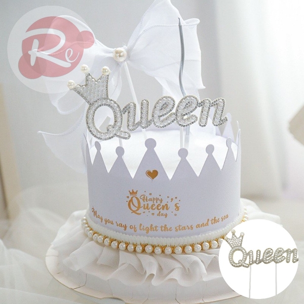 Que cắm chữ Queen