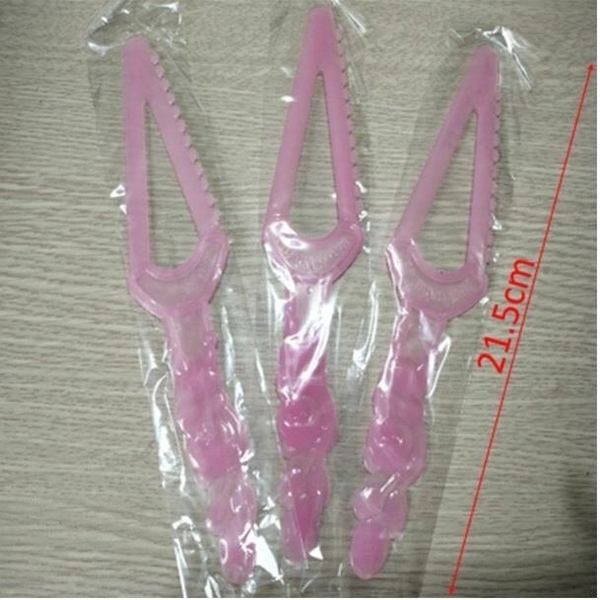 Dao gấu (100 chiếc) - Nhựa trong