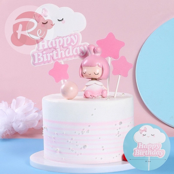 Mây cute - Hồng