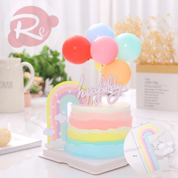 Que cầu vồng ngũ sắc