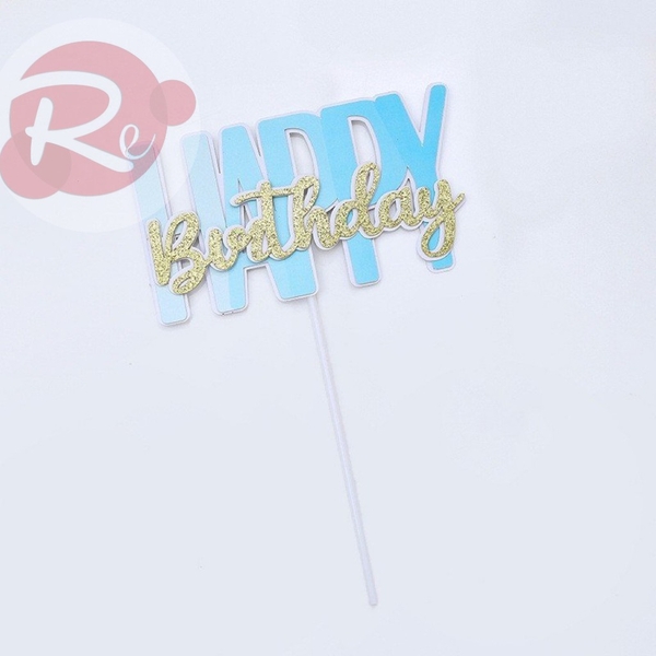 Topper HPBD - Xanh