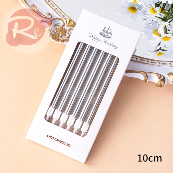 Nến thẳng - Bạc