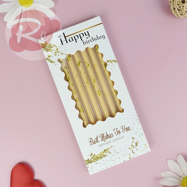 Nến nhũ Pastel - Vàng