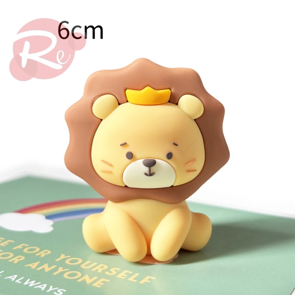 Tượng thú vật silicon - Sư tử