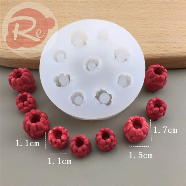 Khuôn Silicon - Qủa mâm xôi