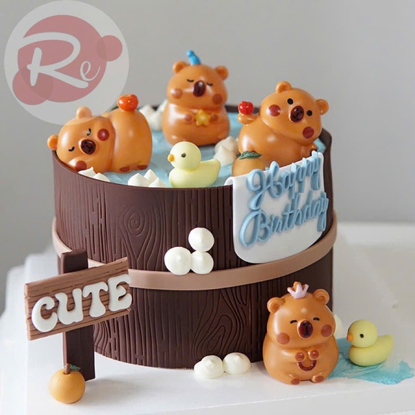 Bộ 4 chuột Capybara