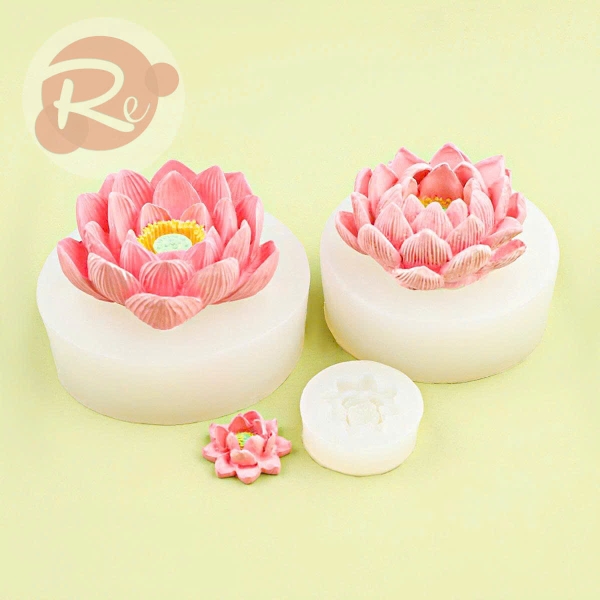 Khuôn Silicon - Bộ 3 sen 3D