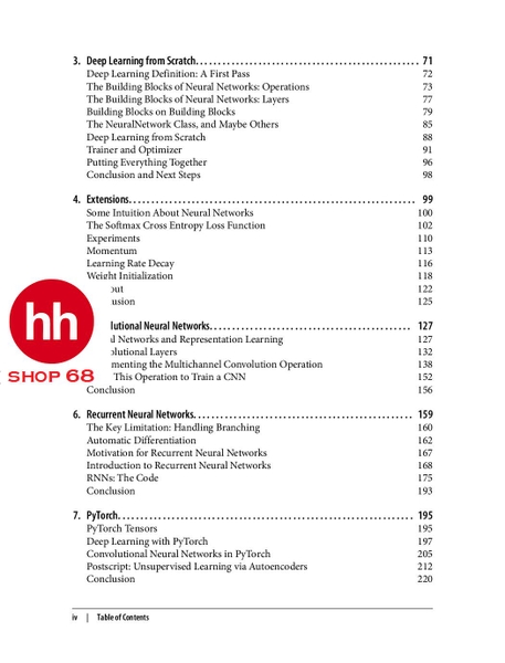Deep Learning from Scratch: Building with Python from First Principles