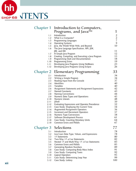 Introduction to Java Programming and Data Structures 12th Edition