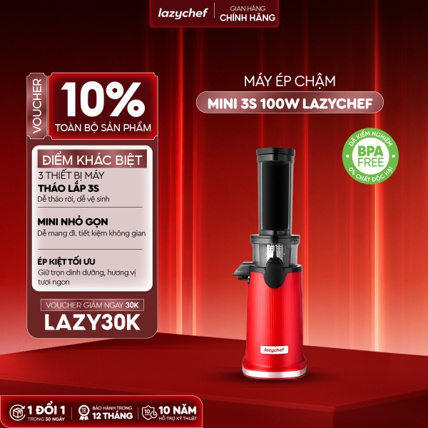 Máy ép chậm mini 3S LC-02ME Lazychef
