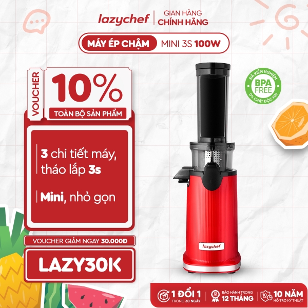 Máy ép chậm mini 3S LC-02ME Lazychef
